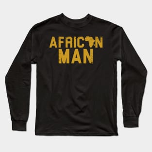 African Man Long Sleeve T-Shirt